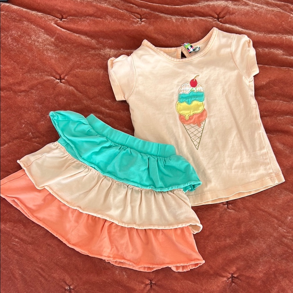 🎁🎁Holiday Flash Sale🎁🎁 GUC 24 Months Matching Sets Bundle and Quilted Coat